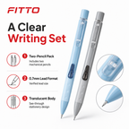 72 Pieces Mechanical Pencils with 0.7mm Lead Refill, Translucent Design, 2-Pack