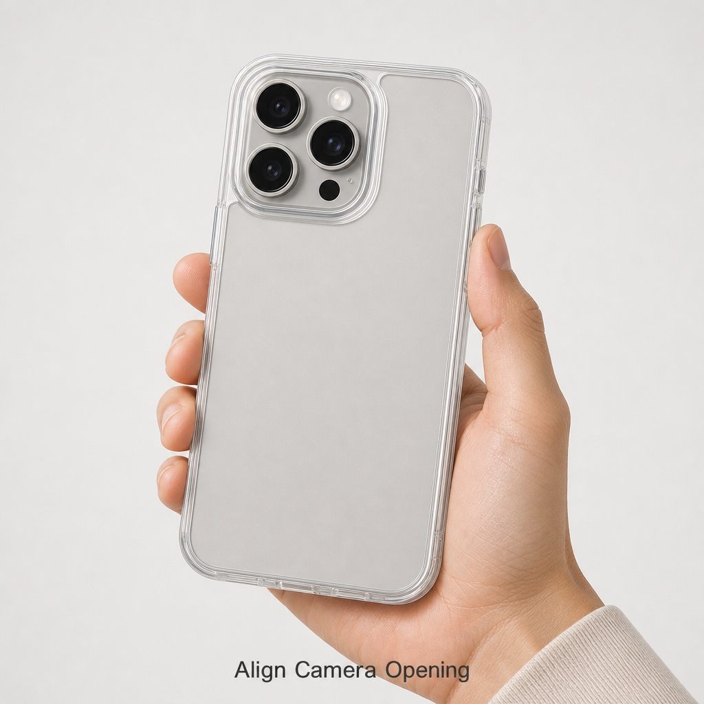 144 Pieces Transparent Phone Cases for 15 Pro Max with Raised Camera Frame