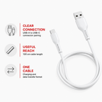 240 Pieces USB-A to USB-C Data Cable, Smart Fast Charging Lead, 100 cm