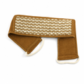 144 Pieces Brown Textured Long Bath Back Scrubber with Handles, 69 cm, 1 Piece