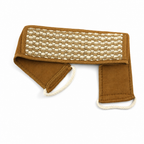 144 Pieces Brown Textured Long Bath Back Scrubber with Handles, 69 cm, 1 Piece
