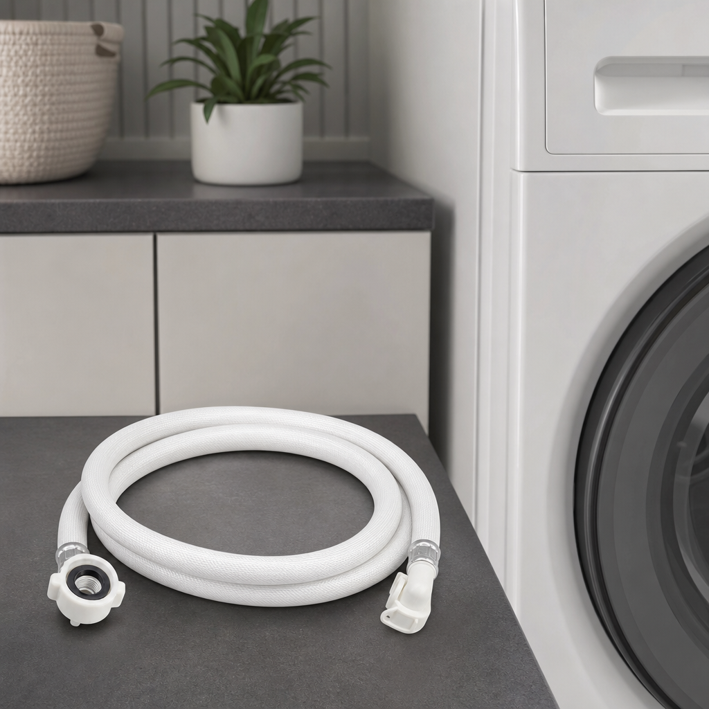 96 Pieces Washing Machine Water Inlet Hose, 1.5 m, White, 1 Piece
