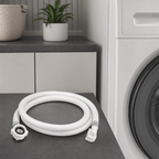96 Pieces Washing Machine Water Inlet Hose, 1.5 m, White, 1 Piece