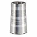 240 Pieces Stainless Steel Drinking Tumbler, Silver, 18 cm