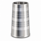 240 Pieces Stainless Steel Drinking Tumbler, Silver, 18 cm