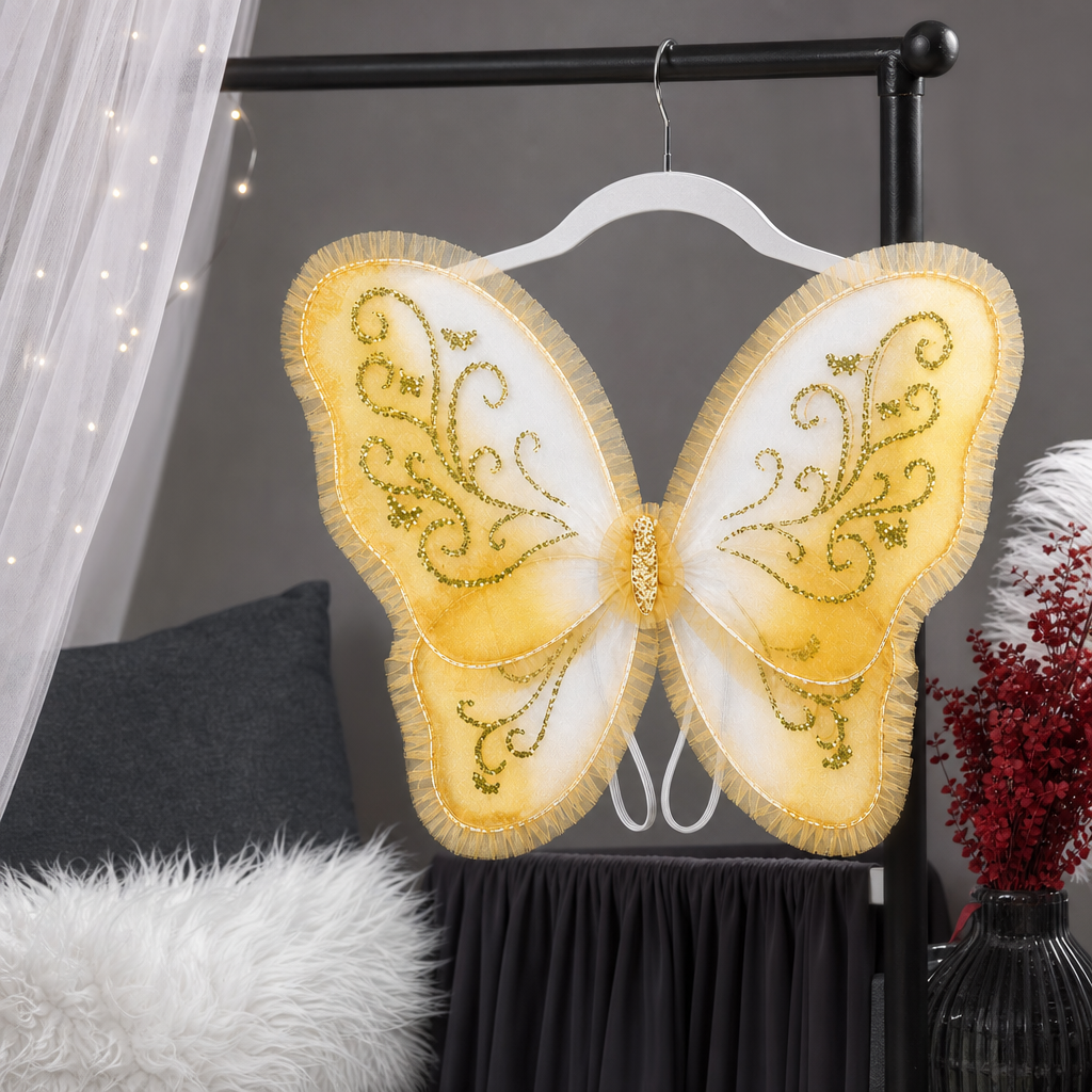96 Pieces Butterfly Wings Costumes Accessory, Assorted Colour, 47 x 36 cm, 1 Piece