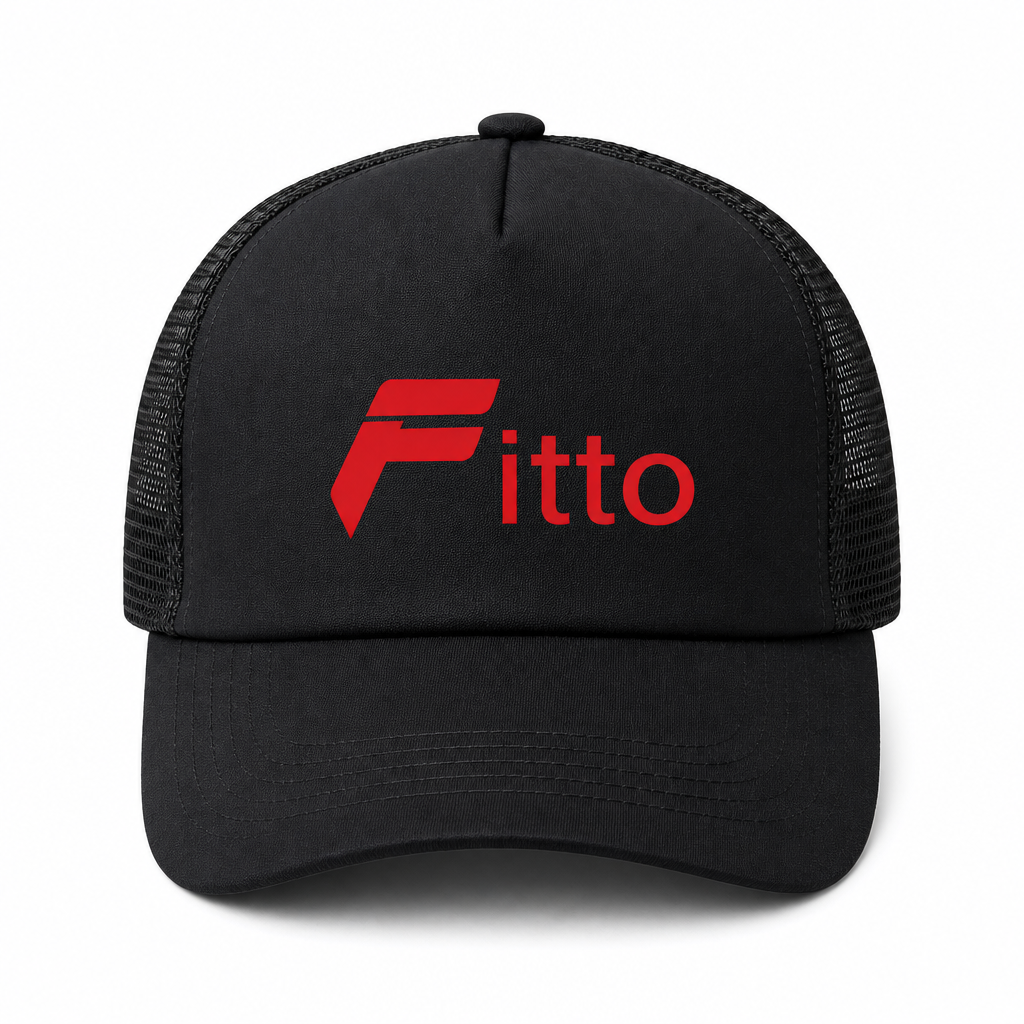 120 Pieces Black Mosque-Themed Trucker Cap with Embroidered Front Artwork, 1 Piece