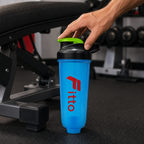 120 Pieces Protein Shaker Bottle with Flip Lid, Blue, 1 Piece