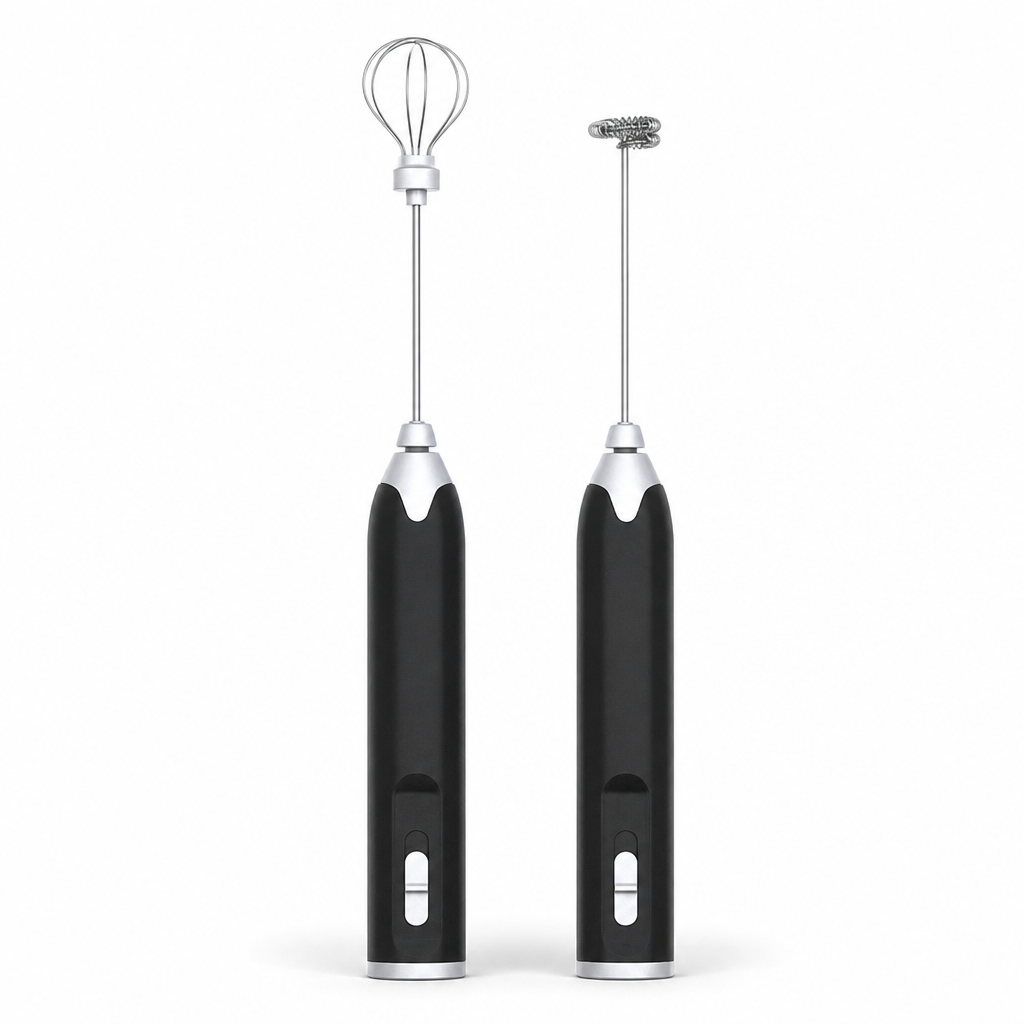 96 Pieces USB Milk Frothers with Adjustable Speed and Two Whisk Heads for Coffee and Milk Drinks