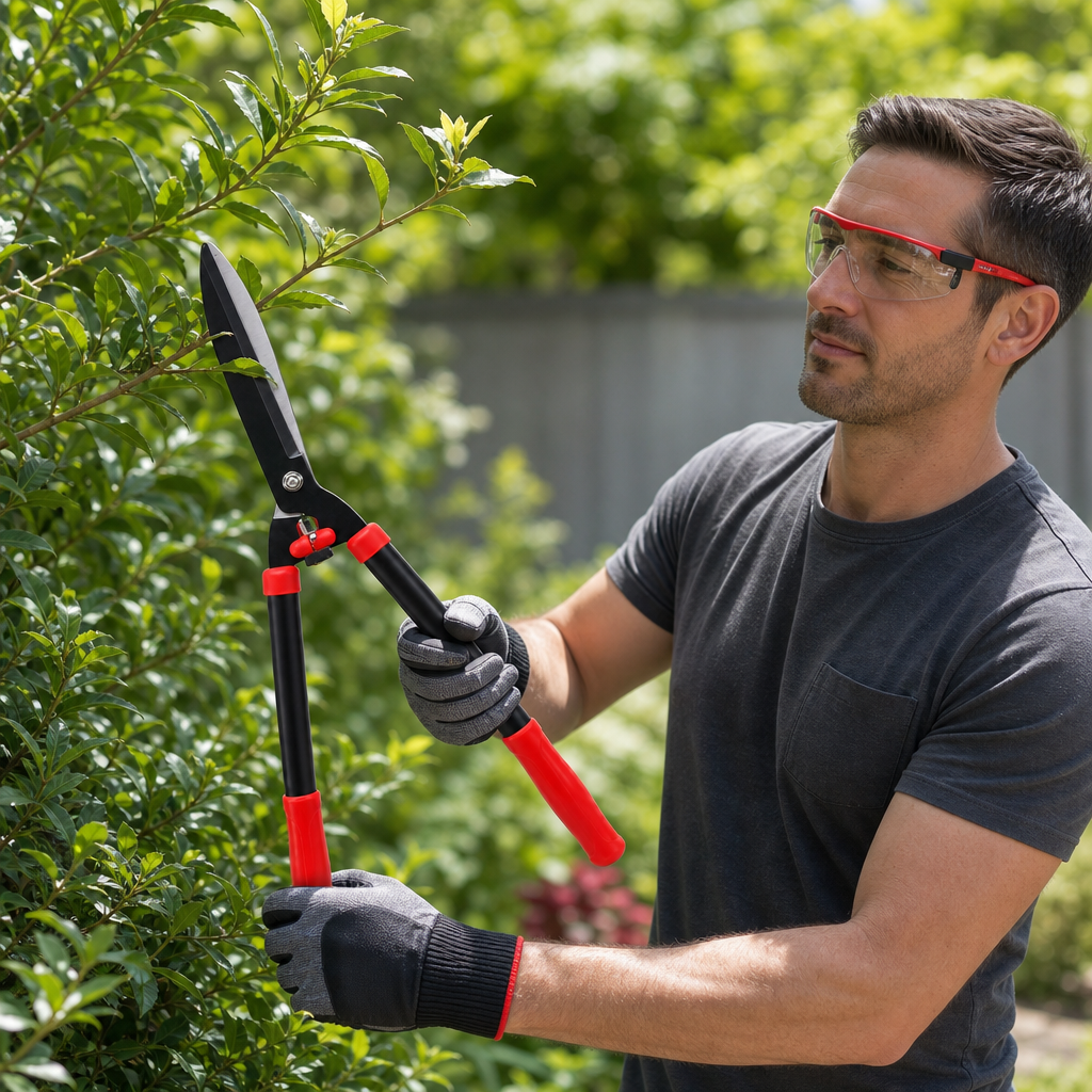 72 Pieces Long-Handle Bypass Lopper, 60 cm, Black and Red, 1 Piece