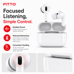 60 Pieces Wireless Earbudses with Hi-Res Audio, Active Noise Cancellation, Wireless Charging and Touch Control