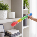 120 Pieces Multicolour Static Feather Dusters with Protective Cover, 52 cm, 1 Piece