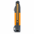96 Pieces Utility Cutter with Titanium Blade, 18mm, Grey and Orange