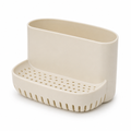 144 Pieces Plastic Sponge Holder with Waste Baskets, Cream, 23 x 16 x 11 cm