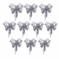 120 Pieces Assorted Colour Pull Flower Ribbons, 50 mm, 10 Pieces for Party Decorations