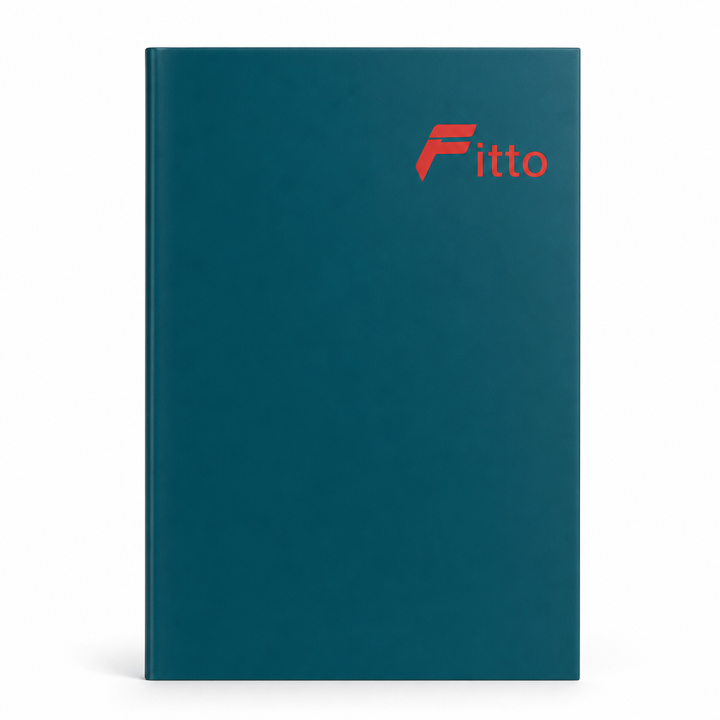 144 Pieces A4 Square-Ruled Notebook, 10 mm Grid, 80 Sheets, 21 × 29.7 cm