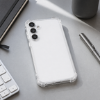 240 Pieces Clear Anti-Burst Protective Phone Cases with Reinforced Corners for Galaxy A55
