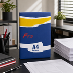 96 Pieces White A4 70 gsm Multipurpose Copier Papers, 21 × 29.7 cm, 500 Sheets