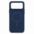 120 Pieces Silicone Magnetic Phone Cases with Raised Camera Protection for 13 Pro, Navy Blue