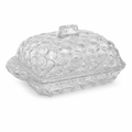 120 Pieces Decorative Glass Tissue Box Cover, Ornate Clear Tissue Dispensers, 28 x 22 x 16 cm, 1 Piece
