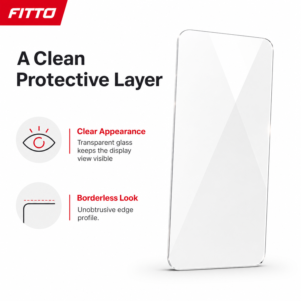 120 Pieces Screen Protectors Tempered Glass Dust-Resistant Borderless Design for Large Smartphone Display, Single Piece
