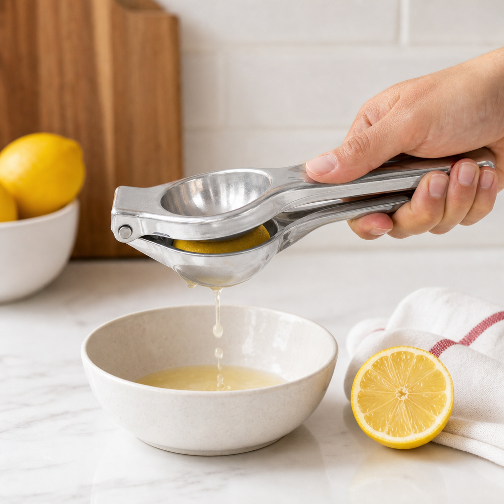 120 Pieces Silver Metal Lemon Squeezer, Manual Juicers, 6 cm, 1 Piece