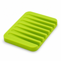 120 Pieces Silicone Soap Dish with Raised Drainage Ridges, Assorted Colours, 18 x 12 cm, 1 Piece