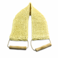 120 Pieces Long Bath Back Scrubber with Wooden Handles, Off-White, 10 x 50 cm, 1 Piece