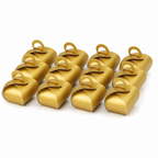 96 Pieces Gold Handle Candy Favor Boxes, 9.5 x 9.5 x 10 cm, 12 Pieces
