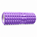 96 Pieces Textured Yoga Roller, 33 cm Foam Rollers for Exercise and Stretching, Purple