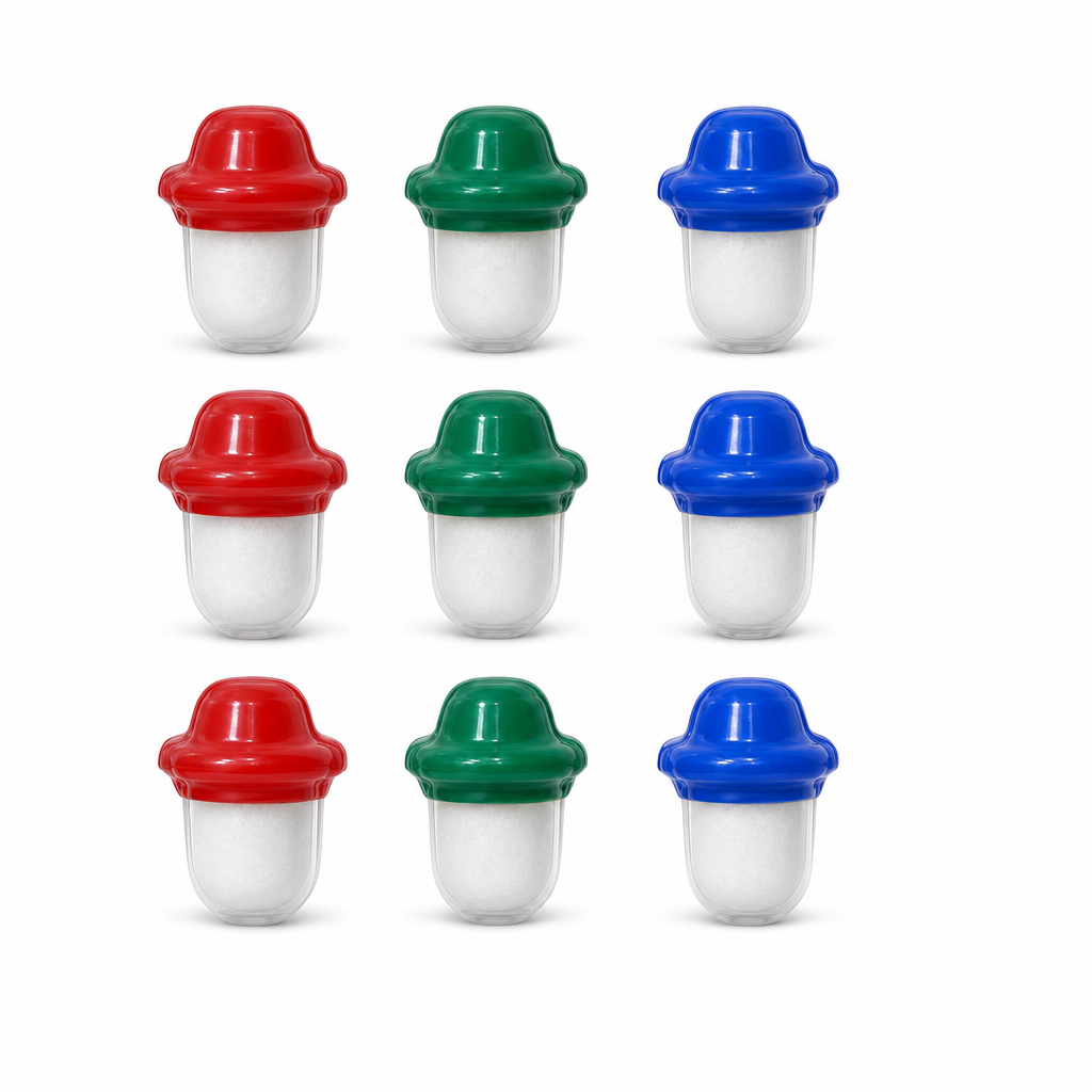 96 Pieces Tap Water Filters, Assorted Colour Set, 12 Pieces