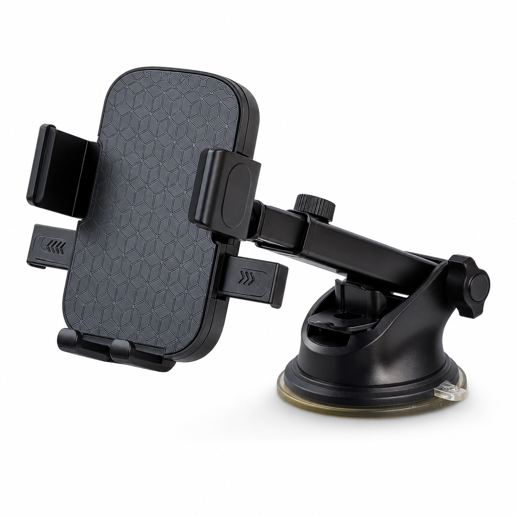 96 Pieces Car Phone Holder with Telescopic Suction Mount, Adjustable Grip Design for Vehicle Use
