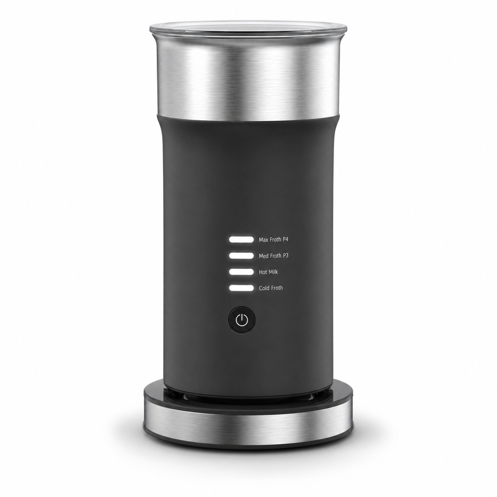 48 Pieces Electric Milk Frother and Steamer, 500W, 190ml, 4 Modes, Hot and Cold Frothing