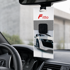 120 Pieces Car Air Fresheners, Black Card Style, 24 x 10 x 1 cm, 1 Piece
