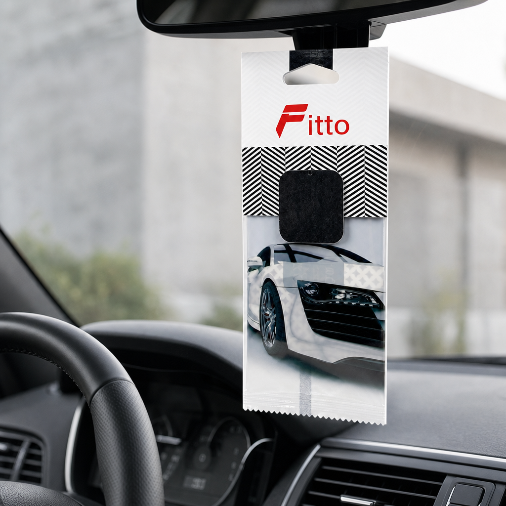 120 Pieces Car Air Fresheners, Black Card Style, 24 x 10 x 1 cm, 1 Piece