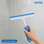 96 Pieces Window Squeegee with Transparent Handle, 28 cm, Single Piece