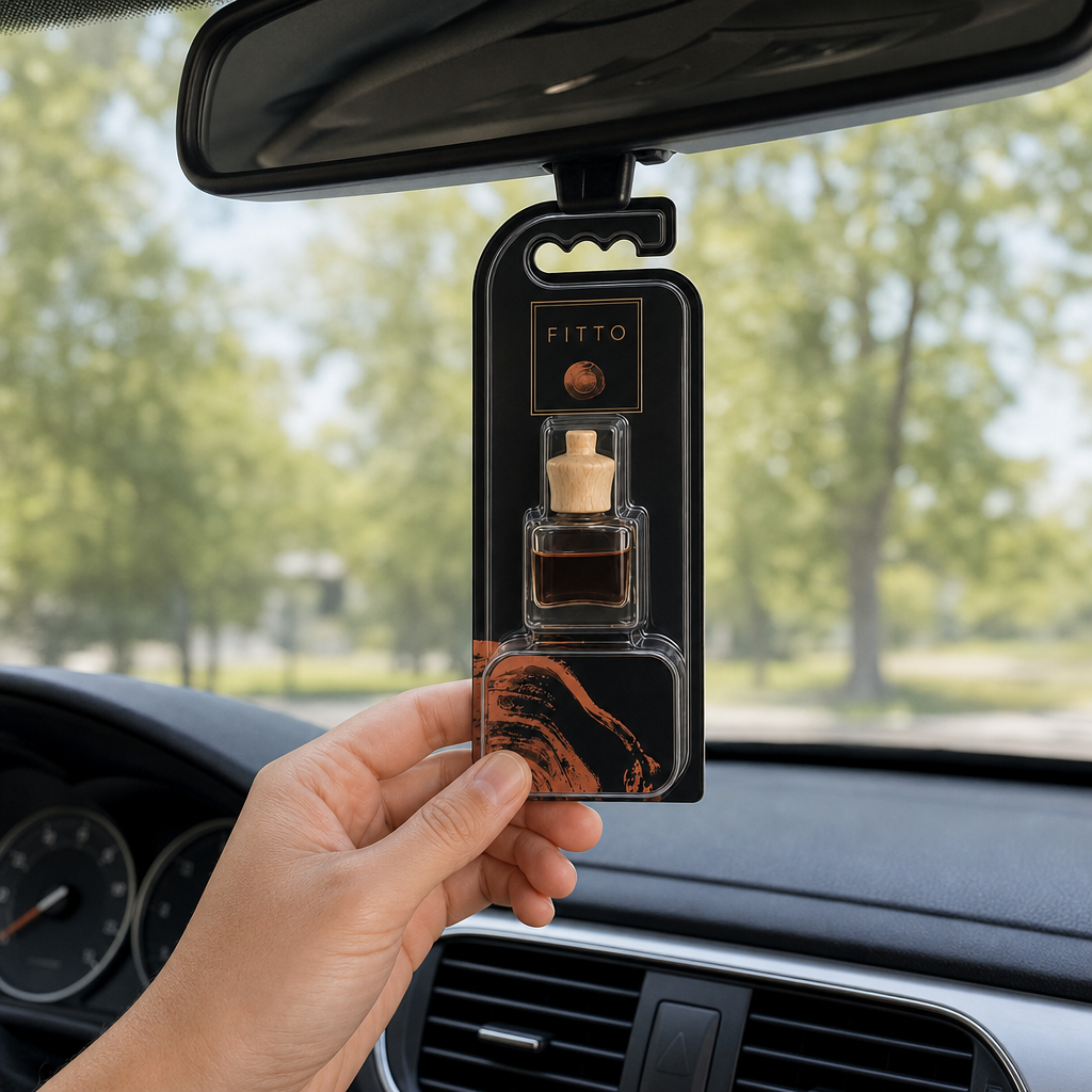 96 Pieces Hanging Car Air Fresheners, Fruity & Sandalwood Scent, 1 Piece