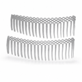 144 Pieces Silver Honeycomb Garland, 2 m, 2 Pieces for Party Decorations
