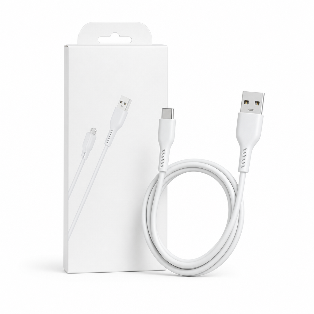 240 Pieces USB-A to USB-C Data Cable, Smart Fast Charging Lead, 100 cm