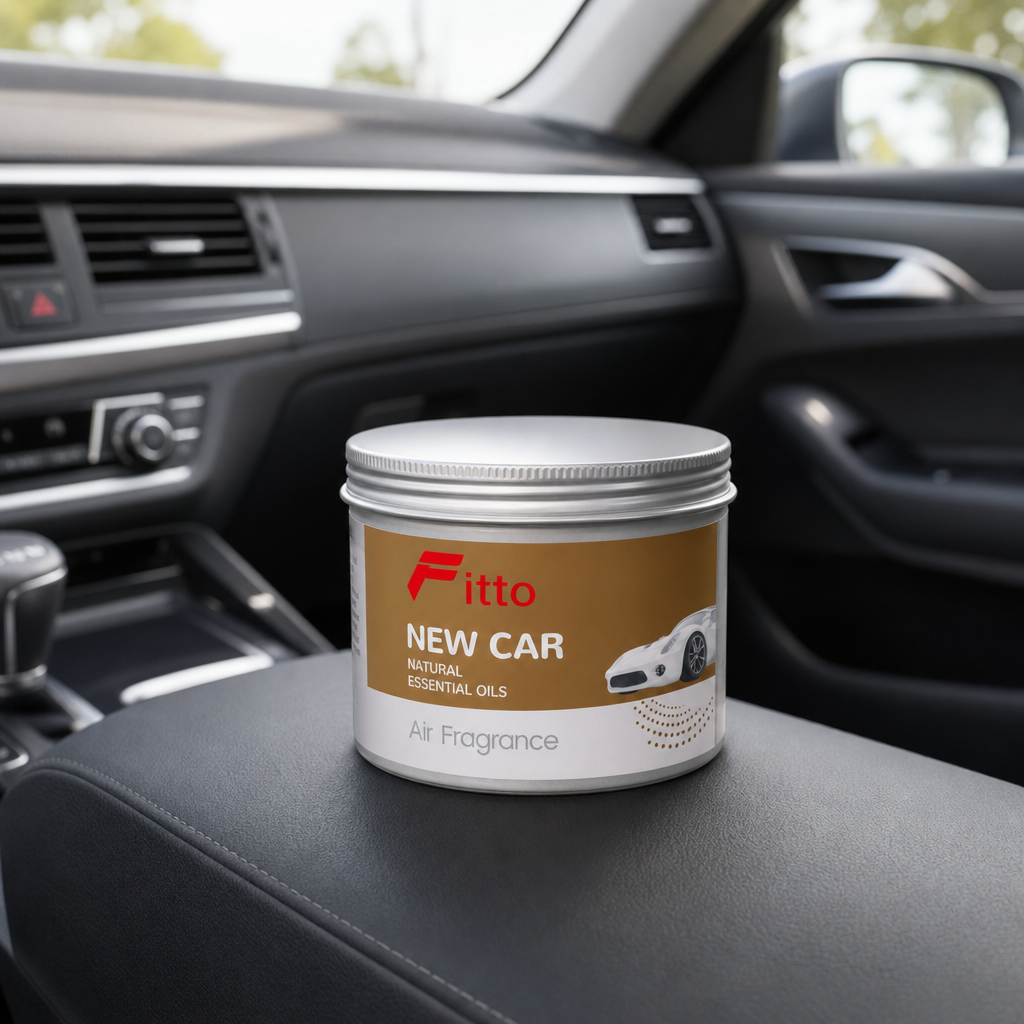 96 Pieces Car Air Fresheners, Natural Essential Oil Fragrance, New Car Scent, Single Tin for Vehicle Interior