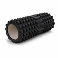 72 Pieces Textured Foam Yoga Roller, 44 cm, Black