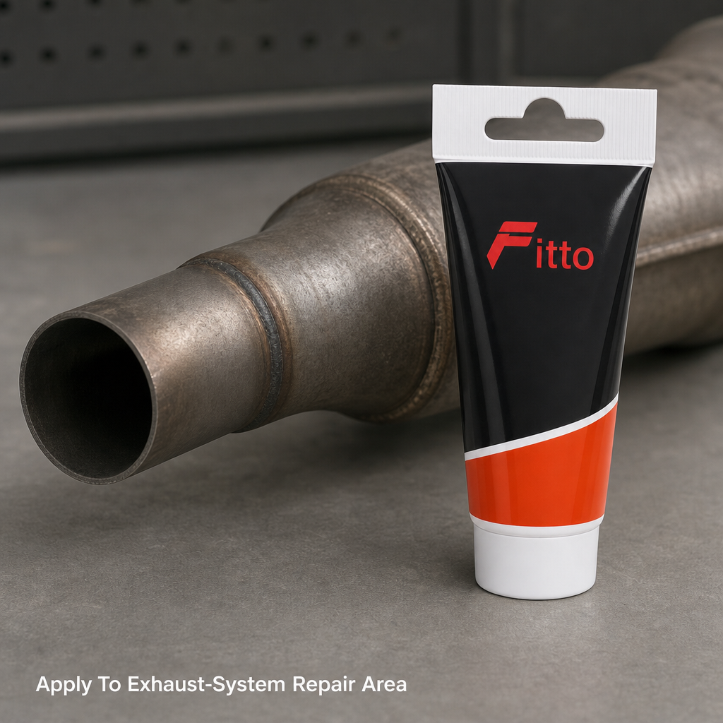 120 Pieces Exhaust System Sealants Tube, Iron-Reinforced, High Temperature to 2012°F, Single Tube
