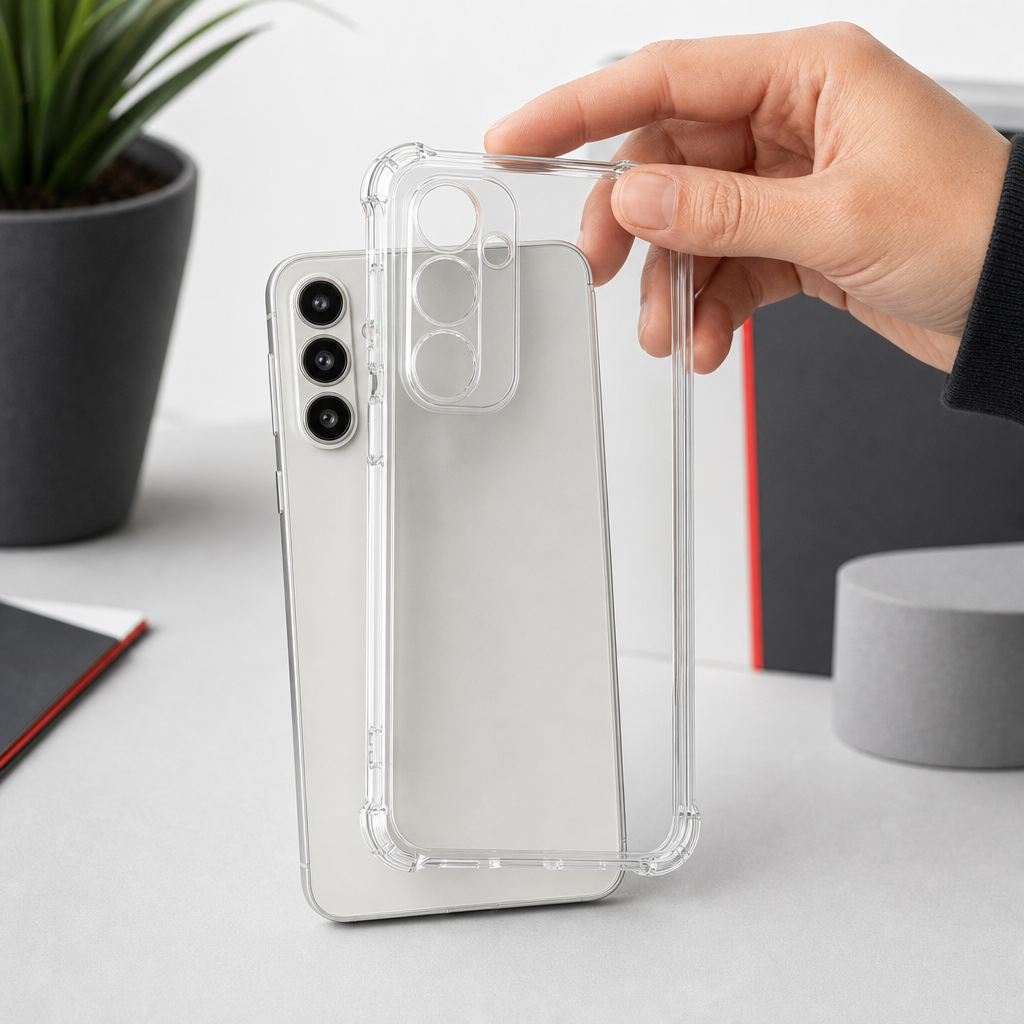 240 Pieces Phone Cases for A56, Clear Anti-Burst Design with Reinforced Corners
