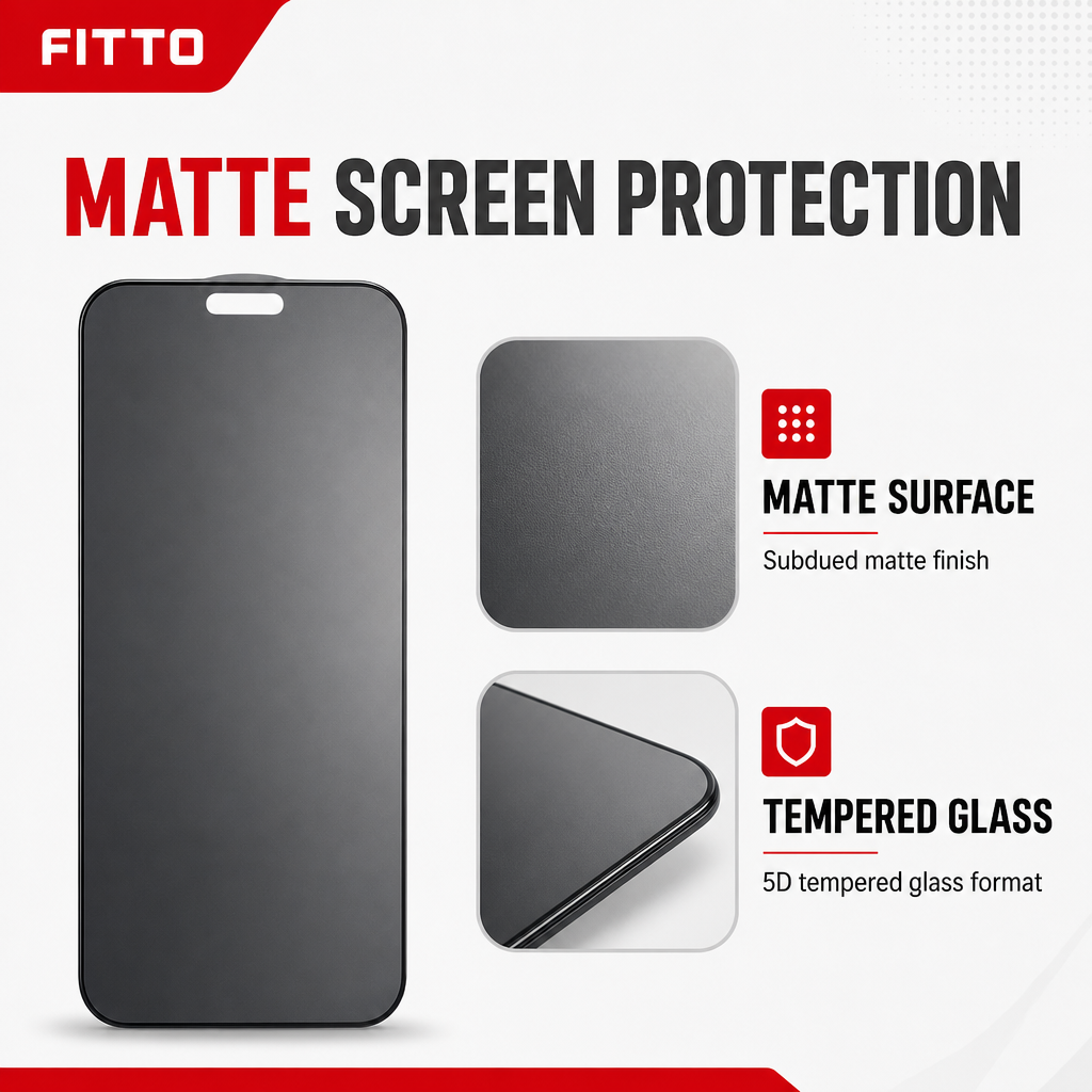 120 Pieces 5D Matte Tempered Glass Screen Protectors for 15 Pro, Anti-Static Finish