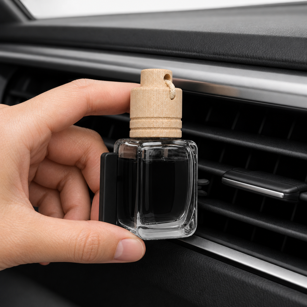 96 Pieces Car Vent Air Freshener Clip, Black Scent, 5ml