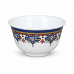 144 Pieces Melamine Rice Bowl, 4 Inch, Decorative Patterned Tablewares for Rice, Snacks and Side Servings