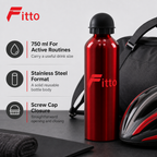 120 Pieces Sports Water Bottles 750 ml Stainless Steel Vacuum Flask with Screw Cap, Assorted Colour