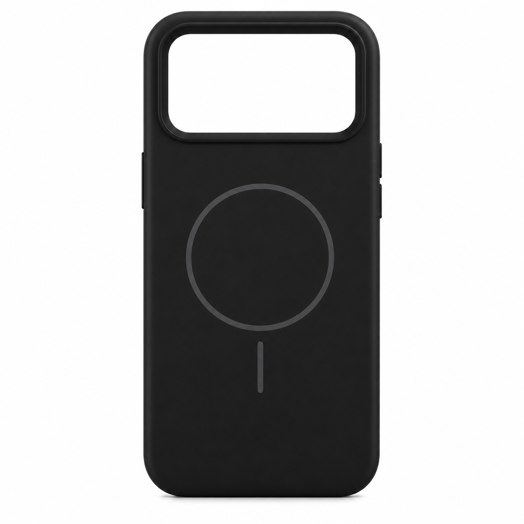 120 Pieces Silicone Magnetic Phone Cases with Raised Camera Protection, Black, for 15 Pro Max