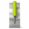 120 Pieces Stainless Steel Plastering Trowels with Handle, 28 x 12 cm, Green and Silver, 1 Piece