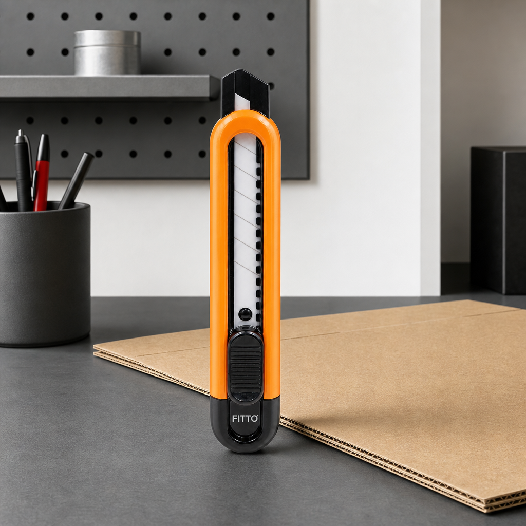 96 Pieces Utility Cutter with 18 mm Ceramic Blade, Orange and Black, 1 Piece
